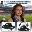 2026 FIFA World Cup Bucket Hat Fan, Wide Brim Sun Hat with Cooling Fan | Soccer Fan Hat for Men & Women, Gifts for Him, Dad & Husband, Fishing, Camping, Hiking, Travel, Beach, Gardening&Soccer Games