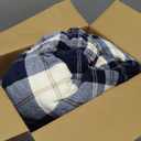 Sunbeam Microplush Sherpa Electric Heated Throw Blanket-Black/White Plaid 60×70"