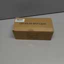 Flacchi Solar Lights Outdoor Waterproof - 2 Lighting Modes Solar Powered Garden Yard Spot Lights for Outside Landscape (Warm White, 4 Pack)