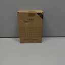 Vine Creations Clear Glass Soap Dispenser, 2 Pack Kitchen Soap Dispenser Set with Stainless Steel Pump, 16 oz Dish Soap and Hand Soap Dispensers for Bathroom with Waterproof Labels (Clear Bottle / Brushed Brass Pump)