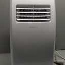 SereneLife Small Air Conditioner Portable 10,000 BTU with Built-in Dehumidifier - Portable AC unit for rooms up to 450 sq ft - Remote Control, Window Mount Exhaust Kit (White)