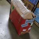 Efomao Big and Tall Office Chair 400lbs  PU Leather Executive Office Chair with Lumbar Support & Leg Rest, Heavy-Duty Computer Chair for Home Office, Dark Beige