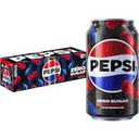 Pepsi Zero Sugar Cola Soda, Wild Cherry, 12 Fl Oz Cans (Pack of 12) Best By Aug 10, 2026
