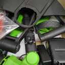 14" Walk Behind String Trimmer with Wheels, Cordless Weed Wacker