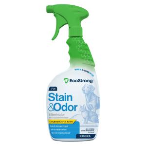 Eco Strong Pet Stain and Odor Remover - Cat Urine Enzyme Cleaner Destroyer, Urine Destroyer for Dogs, Pet Urine Enzyme Cleaner - 32 OZ