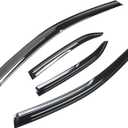 Side Window Visor Vent Deflectors Rain Guards Designed for Toyota Camry 2018 2019 2020 2021 2022 2023 XV70 for All Trims L LE SE XLE XSE Hybrid 94311
