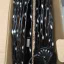 Christmas Sphere Lights Outdoor, Prelit LED Ball Lights Hanging, 16" Large Globe Tree Lights Lantern with 208 LED Foldable, Warm White and Multicolor 2 in 1 Chandelier-2Pack