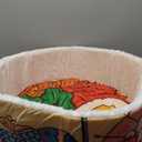 Ramen Noodle Dog & Cat Bed, Keep Warm and Super Soft Creative Pet Nest for Indoor Cats, Removable Washable Cushion for Small Medium Large Dogs and Cats (23.6"L x 23.6"W x 10.2"Th, orange)