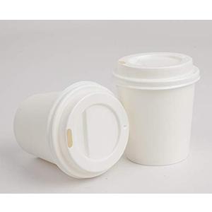 Golden Apple, Disposable Paper Coffee Cups 4 oz. Cups & Lids Quantity 50 cups per pack.