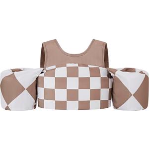 KIDSco Swim Vest for Kids 30-50 lbs. A Puddle Jumper Swimming Float Aid with Shoulder Straps and Arm Water Wings. for Boys and Girls Aged 2-6