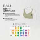 Bali Women's Wireless Bra, Comfort Revolution Wireless Bra for Women, Targeted Shaping, Seamless, Full Coverage (Beige, XL)