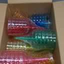 JOYIN 36 Packs Plastic Margarita Glasses Cups 12 oz Disposable Cinco De Mayo Fiesta Party Decoration for Fun Taco Party Supplies, Neon Cocktail Cups, Mexican Theme for Carnivals