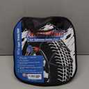 Auto-Trac Snow Chains for Car Tires Passenger Emergency Tire Chains for SUV and Car, Set of 2 (HKN130)