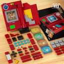 MEGA Pokmon Building Toys Set, Kanto Region Pokdex with 322 Pieces, Light and 5 Lenticular Cards, for Kids or Adult Collectible