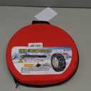 Auto-Fixing Snow Chains, 30s Quick Fit Easy Installation Tire-Chains, Portable Reusable High Carbon Steel Anti Slip Tire Chain for Passenger Car, Pickup Trucks and SUV - Set of 2 (HKN-130)