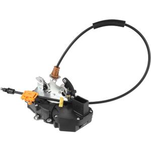 X AUTOHAUX Replacement Front Left Driver Side Power Door Lock Actuator Motor with Cable for Chevrolet Silverado 1500 2500 3500 2010-2013 for GMC Sierra Door Latch Actuator No.22862026