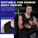 Weighted Vest Set 44LB for Men & Women, Adjustable Workout Weight Vest with Steel Plates, Weighted Training Vest with Wrist Weights and Ankle Weights for Strength Training, HIIT, Rucking & Cardio, Universal