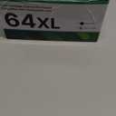 64XL Ink Cartridge Combo Pack Remanufactured Replacement for HP Ink 64 HP64 64XL 64 XL Work for Envy Photo 7858 7855 7155 6255 6252 7120 7158 Envy 7255e 7955e 7958e Tango X Terra Printer(Black, Color)