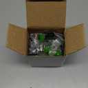 CGBE 4 Pack Coat Hooks for Wall, Stainless Steel Heavy Duty Outdoor Hooks for Hanging Towel No Rust Outside Towel Hooks Wall Mounted with Screws and Anchor for Key, Towel, Bags, Cup, Hat (Black)