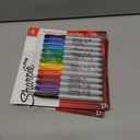 2 x Sharpie Permanent Markers Quick Drying And Fade Resistant Fine Tip Marker Set For Wood Plastic Paper Metal And More Drawing Coloring And Poster Marker Assorted Colors 12 Count