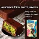 Phuumy Dubai Chocolate Bar Pistachio, Sandwich Filling Mildly Bitter But Not Greasy Halloween Treats Nutty Fruity Dubai Chocolate 2.47oz