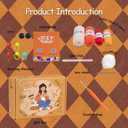 Crochet Kit for Beginners Adults -Animals Start Crotcheting - Perfect Amigurumi Knitting Learn to Kit for Adult with Stitch by Stitch Video Tutorials,Holiday Christmas Gift.