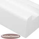 Veemoon Elegant Wooden Floor Mirror Stand Base Non-slip Support for Full Mirrors and Artwork Display Solid Wood Construction for Modern Interiors Deep Walnut Finish