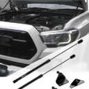 Vepagoo Front Hood Quicklift Plus System Struts fit Toyota Tacoma 2016-2023 Gas Shock Lift Supports Spring, 2Pcs（Requires Drilling ）