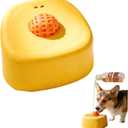 Interactive Slow Feeder Dog Lick Bowls for Liquid Treat Entertained Ball-in Bone Broth Dog Lick Bowl, 3/4 Cup Yogurt Pup for Large Medium Small Breeds Dietary