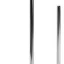 Flash Furniture Lars 24" Round Wood Cocktail Table with 30" and 42" Adjustable Columns, Adjustable Bar Height, for Events or Home Use