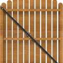 6' Telescopic Gate Brace,Extends from 40 to 76 Inches Adjustable Steel Anti Sag Gate Kit for Outdoor Yard Wooden Fence Gates