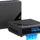 Mini PC, KN95 Small Computer with 8GB DDR4 RAM, 256GB PCIe 3.0 SSD, 4C/4T up to 3.4GHz, Triple Display, Dual Gigabit Ethernet, Home Theater, Streaming, and Business Use (N95(8G+256G))