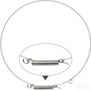 4861ER2001J Replacement Washer Door Boot Spring Clamp for LG Washer WM3875HVCA, WM2601HL, WM2601HW, WM2701HV, WM2801HRA, F1459FDS3, WM2801HWA, WM3875HWCA, F1314FDS1, F1314FDS2, F1254FD, F1459FDS