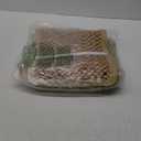 Zento Deals Natural-Wood Beaded Seat Cover with high Ventilation (Natural Wood) - 2 Packs