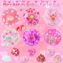 6 Pack Slimes, Pink Slime Kids, Cloud Slime kit for Girls Ages 8-12, Toys for Girls and Boys, for Kids Slime Set Party kit Goodie Bag Stuffers, 4 5 6 7 8 9 10 Year Old Girl Birthday Gift Cute Stuff