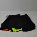 JWJ Men's 2 in 1 Workout Running Shorts 7 Inch Lightweight Athletic Gym Shorts with Compression Liner (XX-Large, Pack of 3 Black / Black Green / Black Orange)