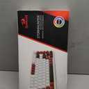 Redragon K721 Rapid Trigger Mechanical Keyboard, 8K Hz Gasket Mounted RGB 75％ Wired Gaming Keyboard with Volume Knob, Support Web & Client Driver, Magnetic Switch Fast Adjustable Actuation for PC MAC