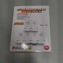 Ultrasonic Pest Repeller 2025 Upgrade, 6-Pack Indoor Plug-in Pest Control, Smart Ultrasonic Rodent & Insect Repellent for Mice, Roaches, Spiders, Safe for Children & Pets