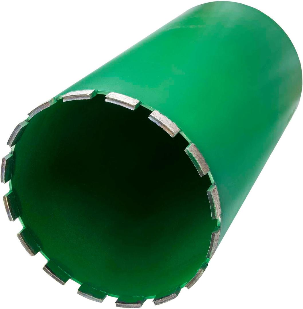Archer PRO 10" in. Aggressive Diamond Turbo Core Drill Bits with V-tip for use with core Drill Stand rig. for Concrete Drilling, Masonry, Cinder Blocks.
