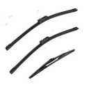ANRDDO All Weather 24"+18"+14" Wiper Blade Set - 3 Pieces