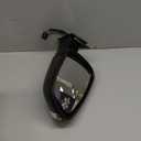 Passenger (Right) Side Mirror Compatible with 2017 2018 Kia Forte With Heated/Power Glass/Turn Singnal Light/Manual Folding/Black Without Blind Spots