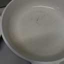 SENSARTE Nonstick Frying Pan Skillets, White Ceramic Coating Omelette Pans, Healthy Cookware Chef's Pan, Free of PTFE & PFAS (8+10 Inch)