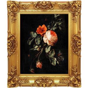 16x20 Vintage Picture Frames, 16 by 20 Gold Antique Frame, Ornate baroque Picture Frames for Gallery Wall, Photo Display, Wall Hanging