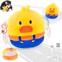 Interactive Dog Toys, Rechargeable Vibrating, Jumping, Talking & self-Moving Dog Toys, Puppy Toys to Keep Them Busy, Anxiety Relief & Boredom Buster for Small & Medium Dogs