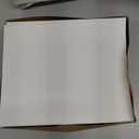 FILE-EZ Two-Pocket Folders, White, 25-Pack, Textured Paper, Letter Size (EZ-32510)