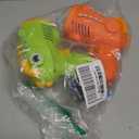 Boys Toys for 3-8 Year Old: 2 Pack Bubble Gun Machine Rechargeable, Kids Toys Birthday Gifts for 3 4 5 6 7 8 Years Old Boy Girls Toddlers Ages 3-5 Valentines Easter Outdoor (2pcs-light Green+orange)