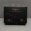 5 in 1 Hair Dryer Brush Set,Professional Negative Ionic Hot Air Styler, Air Curling Wrap Styler,Detachable Blow Dryer Brush With Auto Wrap Curlers,Hair Styling Tools For Straight/Curl/Drying/Smoothing