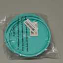 Replacement Lids for Pyrex 7201-PC 4 Cup, Silicone Round Storage Cover Lid for Anchor Hocking Glass Bowl 4 Pack Turquoise