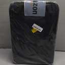 Relavel Large Makeup Bag with 3 Removable Pouches, Travel Train Case Cosmetic Organizer Carrying Box for Makeup Artists Hairstylist with Adjustable Dividers, Brush Holder and Shoulder Strap, Black