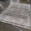 Loloi Amber Lewis Morgan Collection MOG-02 Navy/Sand 8'-3" x 11'-3" 38" Thick Area Rug feat. CloudPile, Neutral, Room Dcor, Vintage Inspired, Livingroom, Bedroom, Dining Area